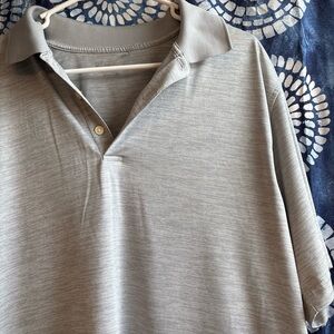 Walter Hagen Gray Polo Shirt Classic Style